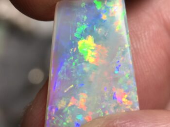 Solid cut opal