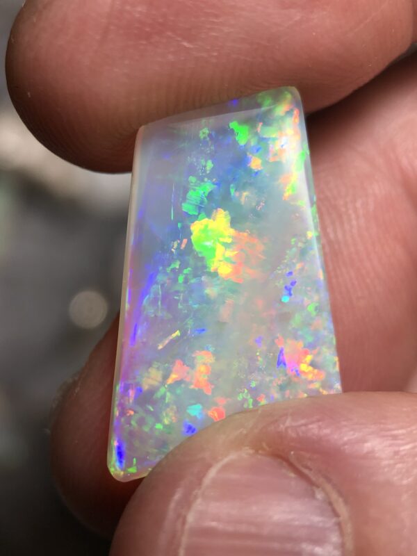 Solid cut opal