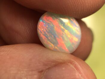 Solid cut opals