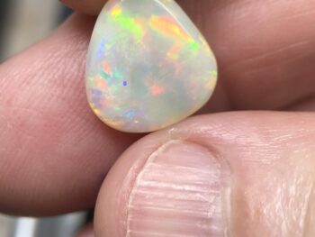 Solid cut opal