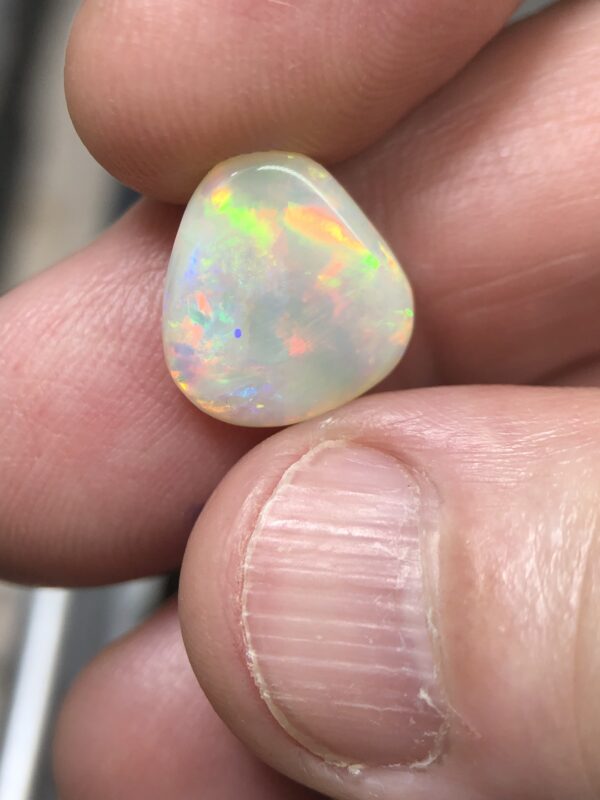 Solid cut opal