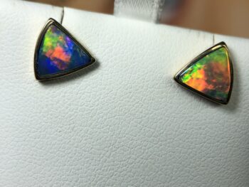Opal earrings